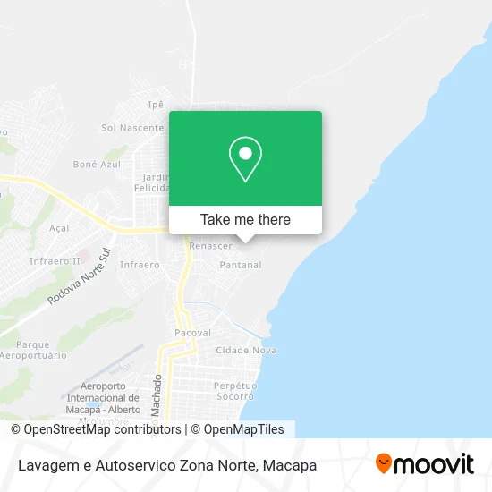 Lavagem e Autoservico Zona Norte map