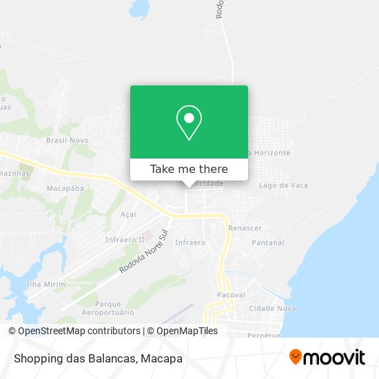 Mapa Shopping das Balancas