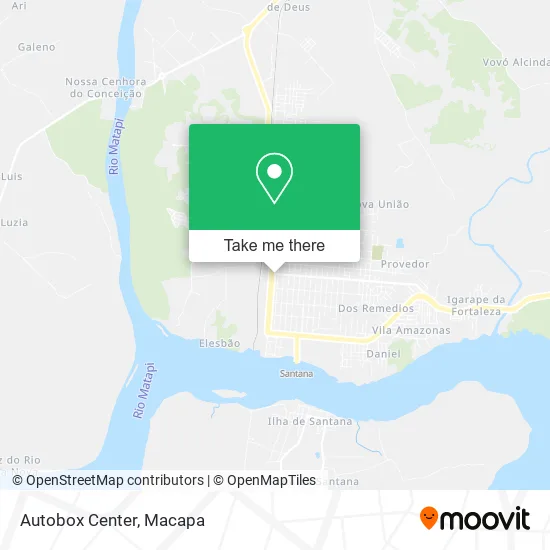 Autobox Center map