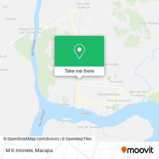 M K Imoveis map