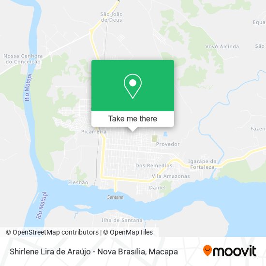 Mapa Shirlene Lira de Araújo - Nova Brasília