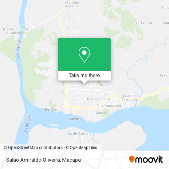 Salão Amiraldo Oliveira map