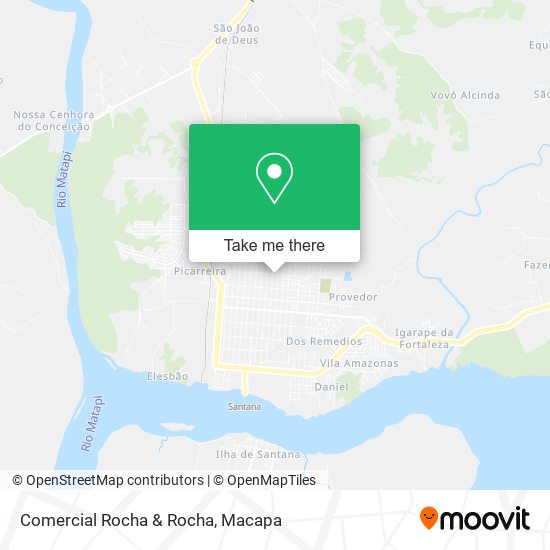 Comercial Rocha & Rocha map