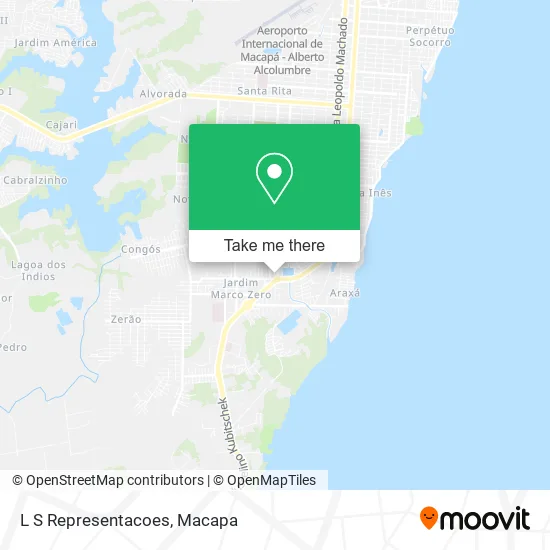 L S Representacoes map