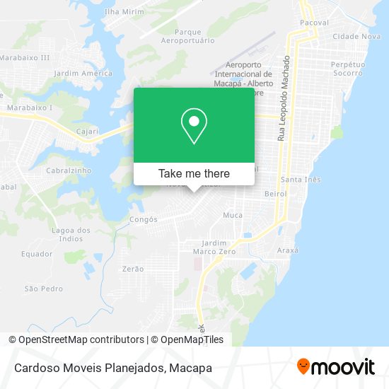 Cardoso Moveis Planejados map