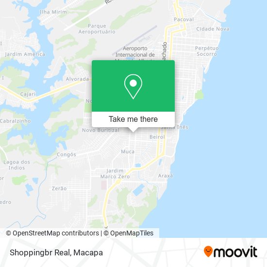 Mapa Shoppingbr Real
