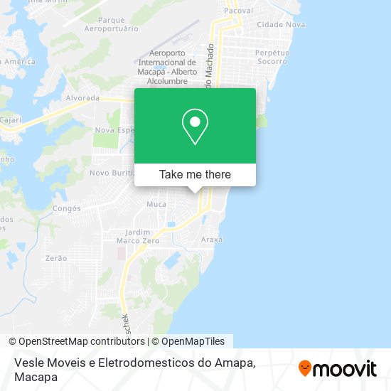 Vesle Moveis e Eletrodomesticos do Amapa map