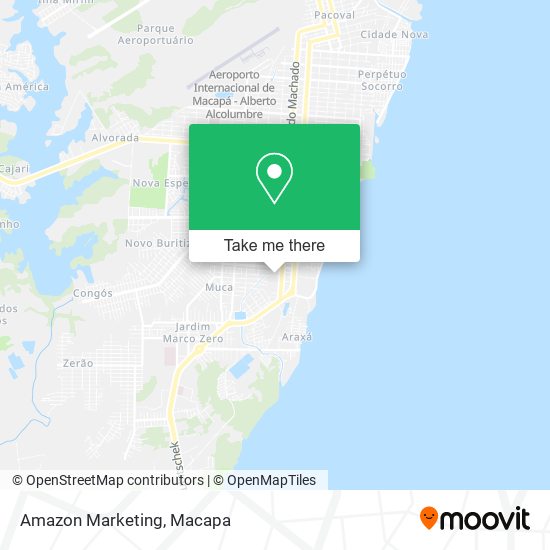 Mapa Amazon Marketing