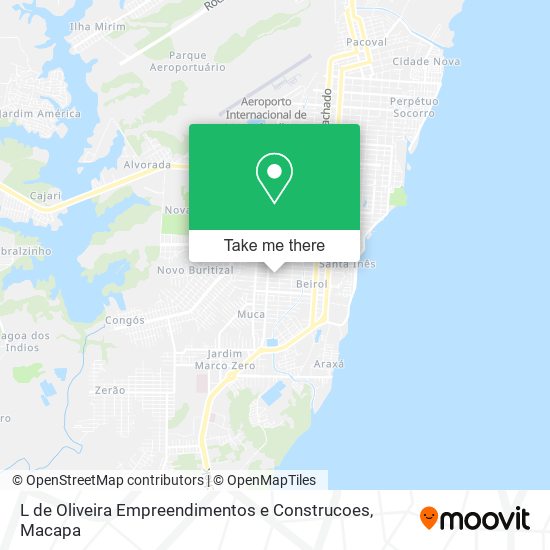 L de Oliveira Empreendimentos e Construcoes map