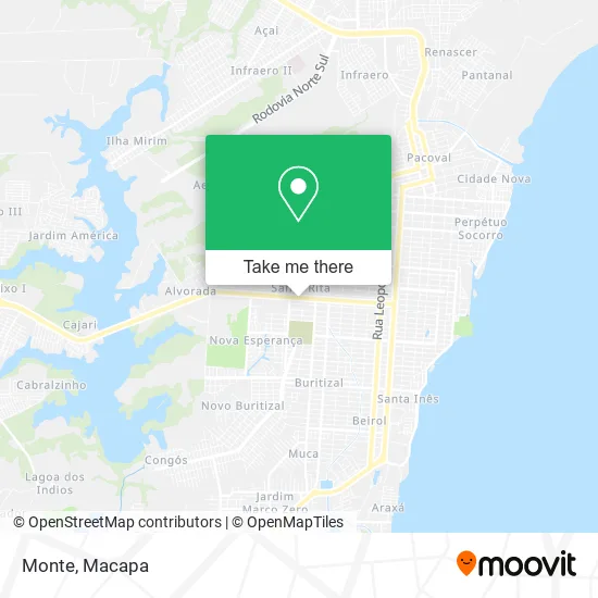 Monte map