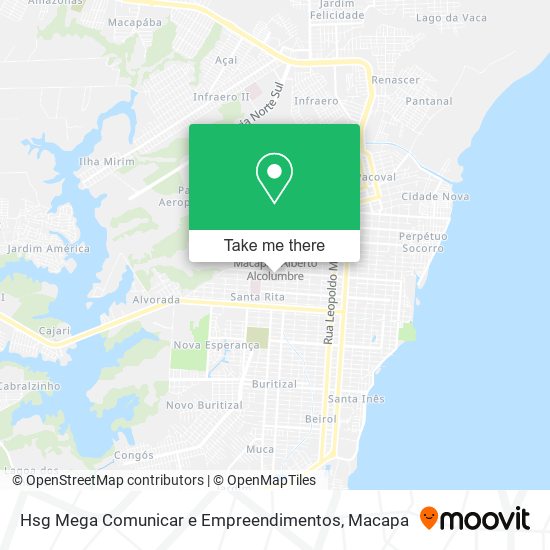 Hsg Mega Comunicar e Empreendimentos map