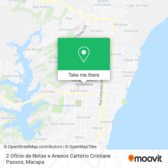 2 Ofício de Notas e Anexos Cartório Cristiane Passos map