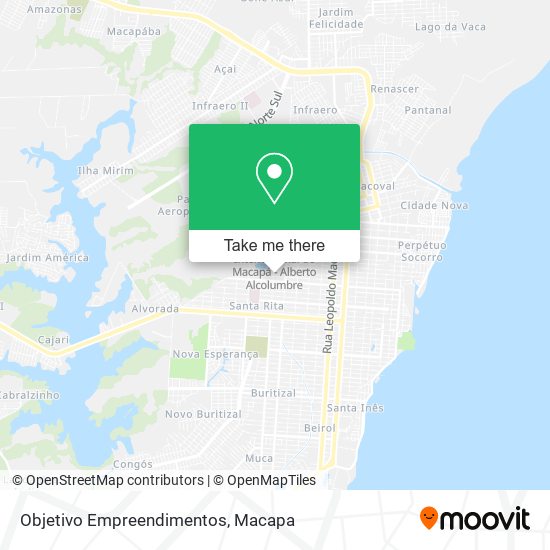 Objetivo Empreendimentos map