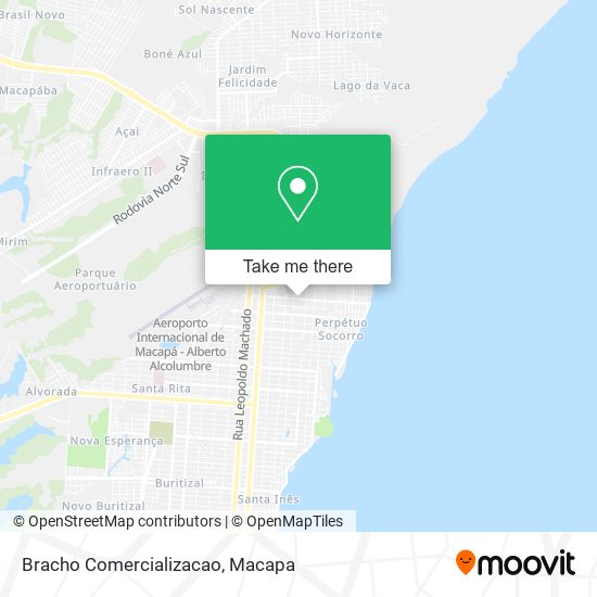 Bracho Comercializacao map