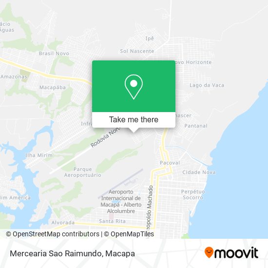 Mercearia Sao Raimundo map