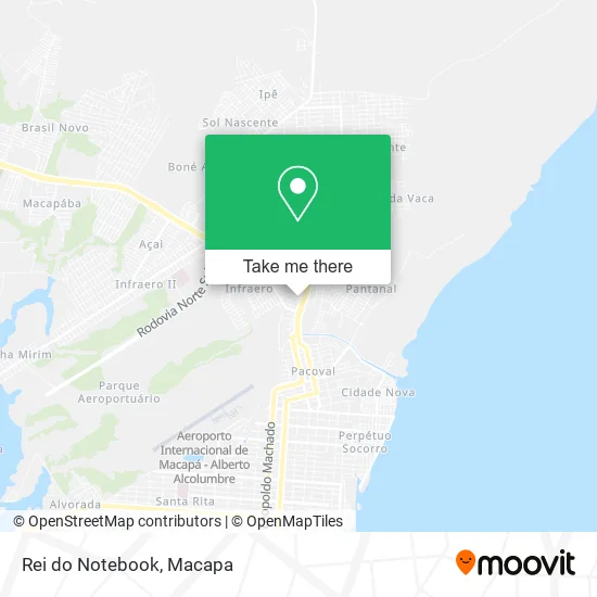 Rei do Notebook map