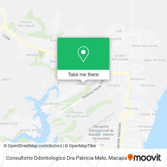 Consultorio Odontologico Dra Patricia Melo map