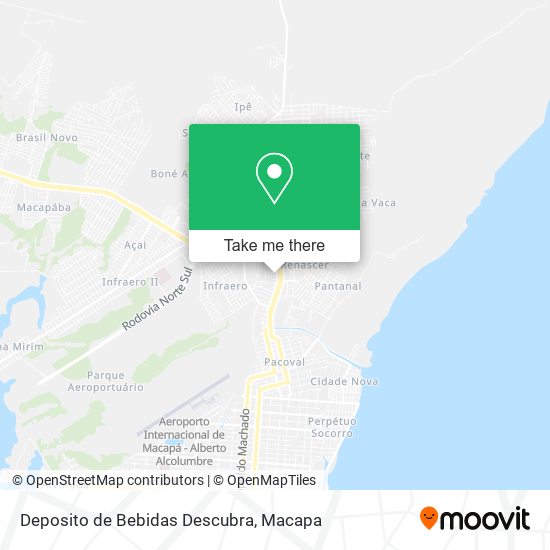 Deposito de Bebidas Descubra map