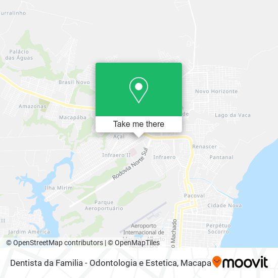 Dentista da Familia - Odontologia e Estetica map