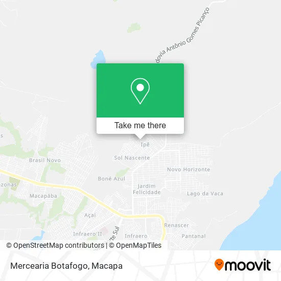 Mercearia Botafogo map