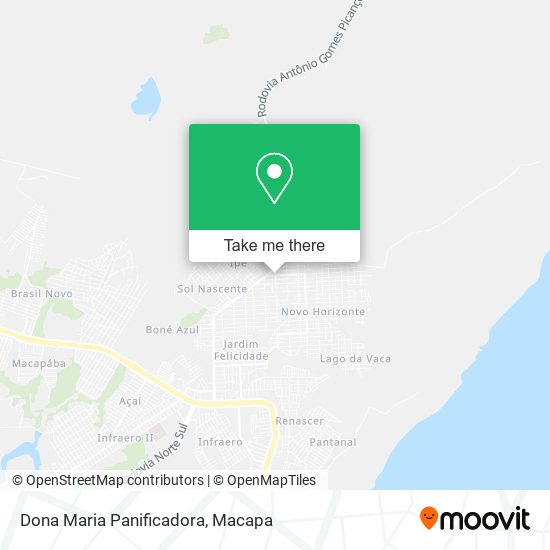 Dona Maria Panificadora map