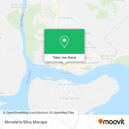 Movelaria Silva map