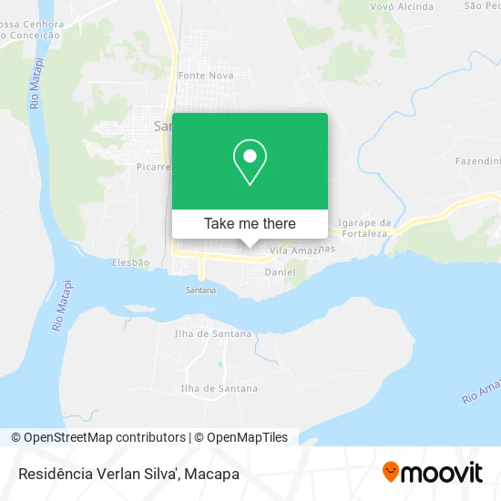 Residência Verlan Silva' map