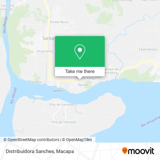 Distribuidora Sanches map