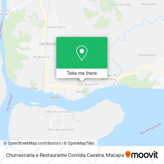 Churrascaria e Restaurante Comida Caseira map