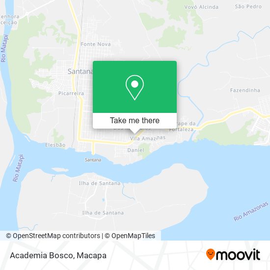 Academia Bosco map