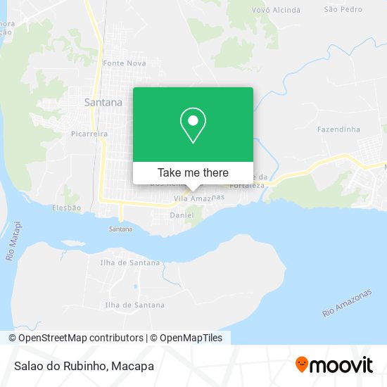 Salao do Rubinho map