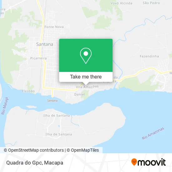 Quadra do Gpc map