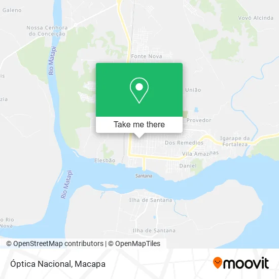 Óptica Nacional map