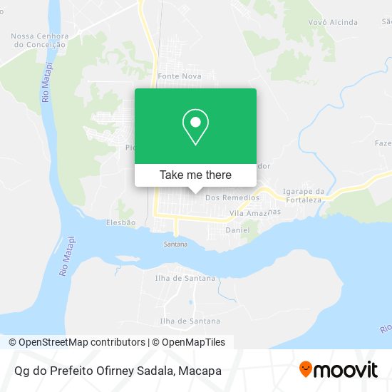 Qg do Prefeito Ofirney Sadala map