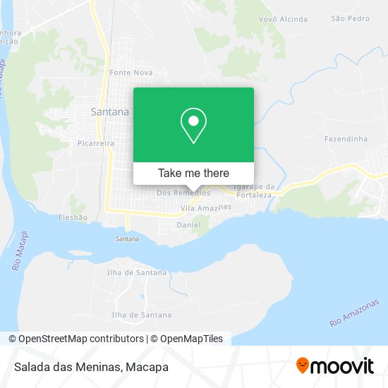 Salada das Meninas map