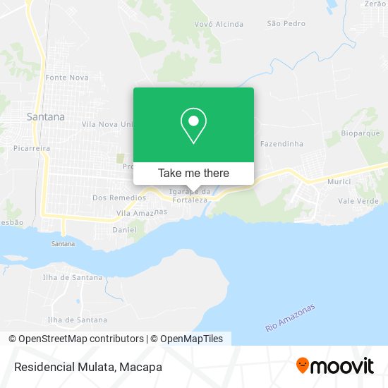 Mapa Residencial Mulata