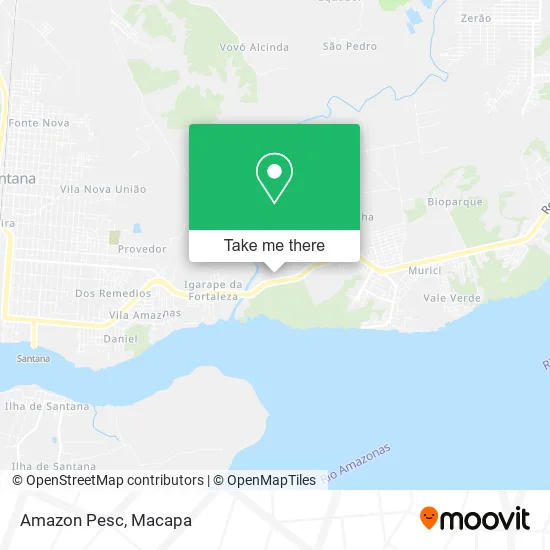 Amazon Pesc map