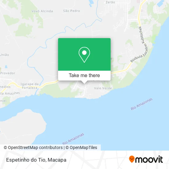 Espetinho do Tio map