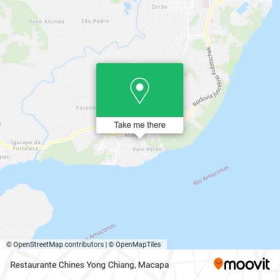 Restaurante Chines Yong Chiang map