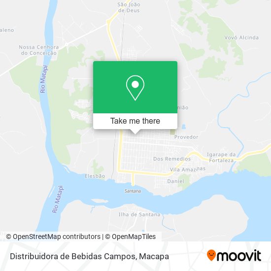 Distribuidora de Bebidas Campos map