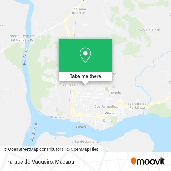 Parque do Vaqueiro map