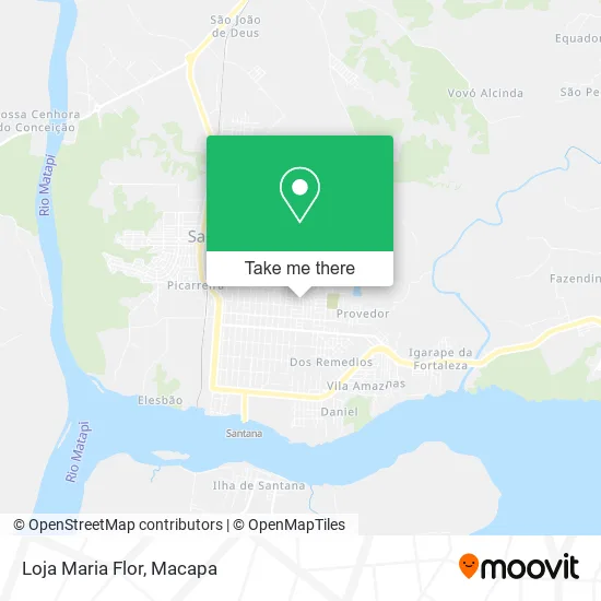 Loja Maria Flor map