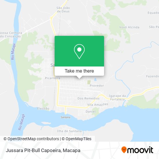 Mapa Jussara Pit-Bull Capoeira