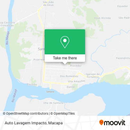 Auto Lavagem Impacto map