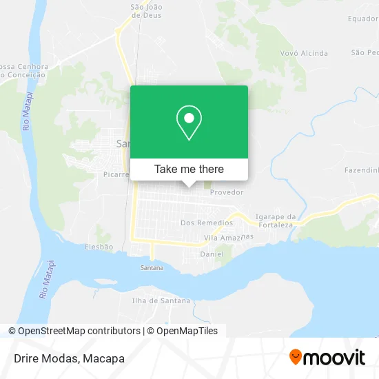 Drire Modas map
