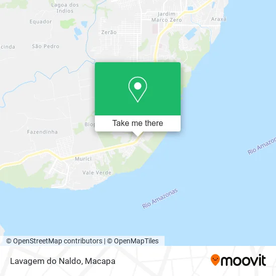 Lavagem do Naldo map