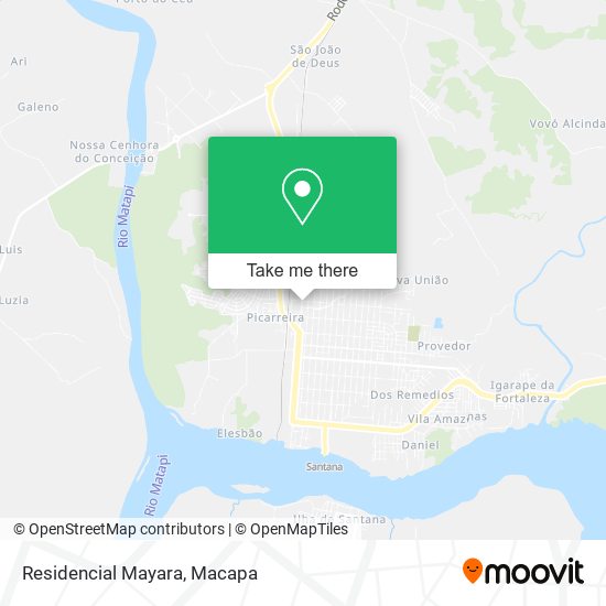 Mapa Residencial Mayara