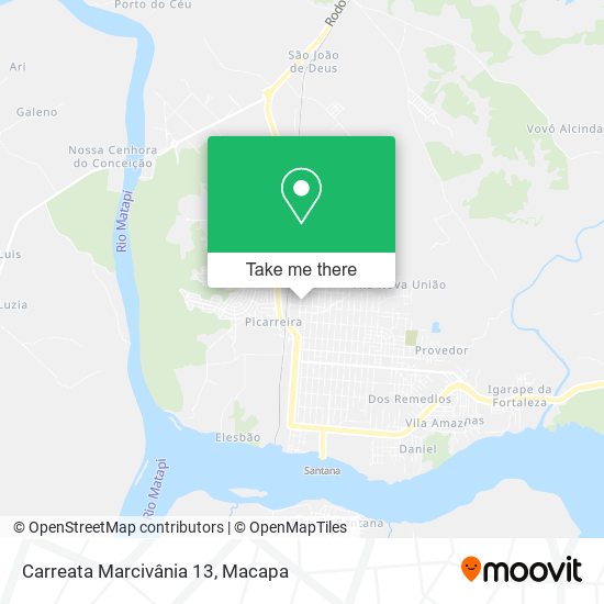 Mapa Carreata Marcivânia 13