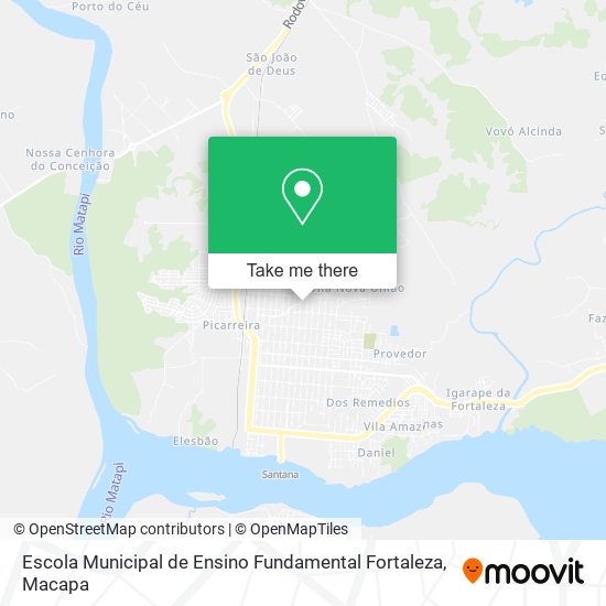 Escola Municipal de Ensino Fundamental Fortaleza map