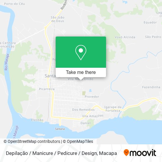 Depilação / Manicure / Pedicure / Design map